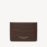 Slim Credit Card Holder Chocolate Pebble