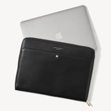 13-Inch Brook Street Folio Black Soft Saffiano