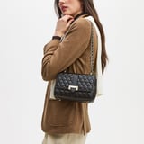 Lottie Black Quilted Nappa