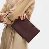 Hudson Tote Wine Milled Pebble