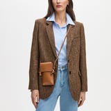 Ella Crossbody Phone Pouch Smooth Tan