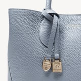 Midi London Tote Sky Blue Pebble