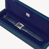 Mayfair® Classic Watch Stainless Steel - Deep Shine Navy Croc