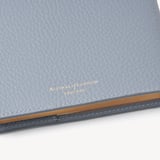 A5 Refillable Luxury Journal Sky Blue Pebble with Soft Suede Lining