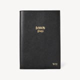 ‘Be With Me Always’ A5 Journal Black Pebble
