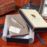 A5 Refillable Journal & Pen Set Marmalade Pebble