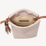 Soho Crossbody Pouch Beach Stone Premium Pebble & Smooth Tan