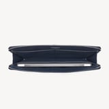 16" City Laptop Leather Folio Case  Navy Saffiano