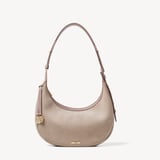 Soho Small Crescent Moleskin Suede