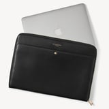 16-Inch Brook Street Folio Black Soft Saffiano