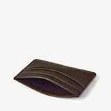 Slim Credit Card Holder Chocolate Pebble