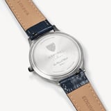 Mount Street Watch Stainless Steel - Deep Shine Navy Croc