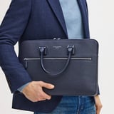 Connaught Folio Navy Pebble