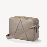 Camera Crossbody Warm Grey Pebble