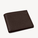 8 Card Billfold Wallet Chocolate Pebble