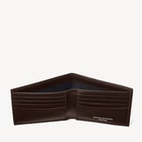 8 Card Billfold Wallet Chocolate Pebble