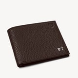 8 Card Billfold Wallet Chocolate Pebble