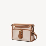 Bella Satchel Beach Stone Premium Pebble & Smooth Tan