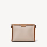 Bella Satchel Beach Stone Premium Pebble & Smooth Tan
