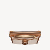 Bella Satchel Beach Stone Premium Pebble & Smooth Tan