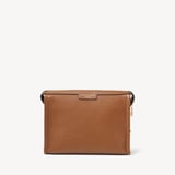 Bella Satchel Tan Milled Pebble