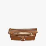 Bella Satchel Tan Milled Pebble