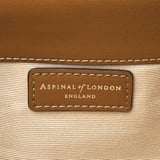 Midi Mayfair® Natural Chevron Raffia & Smooth Tan