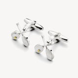 Sterling Silver Tennis Racquet Cufflinks Sterling Silver 925