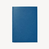 A5 Leather Bound Notebook Topaz Pebble