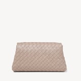 Sunrise Sunset Clutch Moleskin Woven Leather