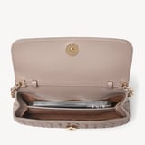 Sunrise Sunset Clutch Moleskin Woven Leather
