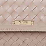 Sunrise Sunset Clutch Moleskin Woven Leather