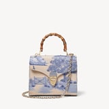 Midi Mayfair® Sky Blue Toile De Jouy Hand Embroidery