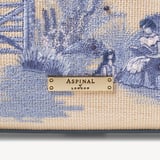 Midi Mayfair® Sky Blue Toile De Jouy Hand Embroidery