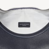 Soho Large Crescent French Navy Milled Pebble