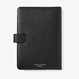 Deluxe Family Travel Wallet Black Pebble