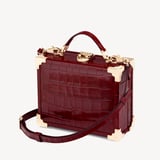 Trunk Deep Shine Bordeaux Croc