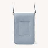 Duo Phone Crossbody Pouch Sky Blue Pebble