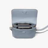 Duo Phone Crossbody Pouch Sky Blue Pebble