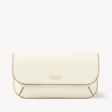 Ella Sunglasses Case Ivory Pebble