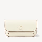 Ella Sunglasses Case Ivory Pebble