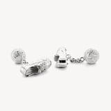 Sterling Silver Football Boot & Ball Cufflinks Sterling Silver 925