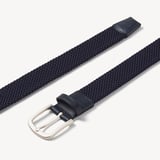 Men's Stretch Woven Belt Navy