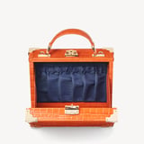 Trunk Deep Shine Marmalade Small Croc