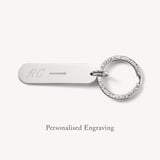 Pill Sterling Silver Keyring Sterling Silver 925