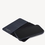 iPhone 16 Pro Max Magnetic Card Case Navy Pebble