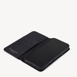 iPhone 16 Pro Max Magnetic Card Case Black Pebble