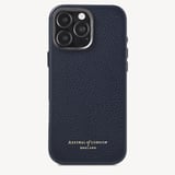 iPhone 16 Pro Max Magnetic Card Case Navy Pebble