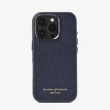 iPhone 16 Pro Magnetic Card Case Navy Pebble