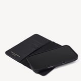 iPhone 16 Pro Magnetic Card Case Black Pebble
